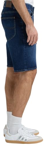Short en jean Lee Xm pour homme cherchant une coupe classique ajustée sans compression