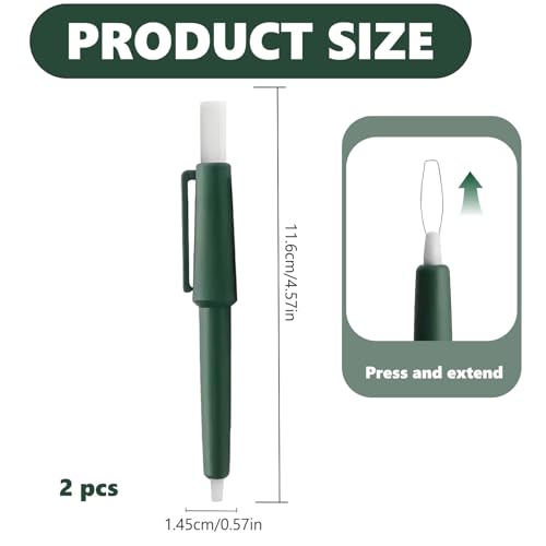 PUERFOCA 2 Stück Zeckenschlinge Set, Zeckenzange für Hunde Katze Idealer Tick Remover für Zecken Jeder Größ, Zeckenlasso für Entfernen Sie Nymphien und Ausgewachsene Zecken