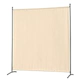 Tamaño de este biombo ajustable de 1 panel: 163x180 cm. Diseño contemporáneo y elegante que se adapta a casi cualquier habitación de la casa.