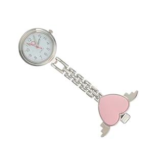 CALLARON Zakhorloge Sleutelhanger Horloge Verpleging Horloge Clip Op Verpleegster Horloges Met Hart Dameshorloge Digitale Horloges Voor Kinderen Verpleegkundigen Horloge Verpleegster Tafel