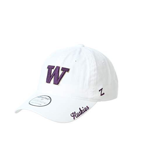 Gorra ajustable para mujer NCAA Scholarship Icon blanca miniatura 1