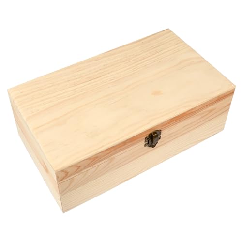 ROMISBABA 木製精油収納ケース 格アロマオイルボトル収納ボックス 可動仕切り付き 持ち運び便利 精油整理用保護ラッチ付き