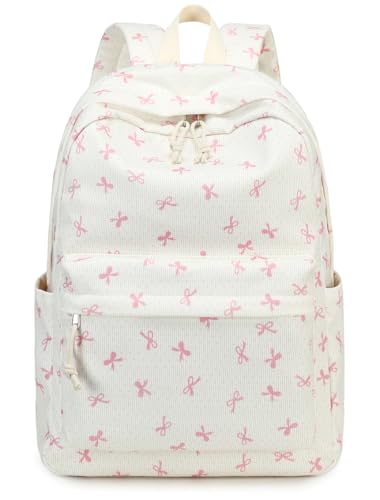 Image of BTOOP School Backpack for Teens Large Cute Bookbag Lightweight 15.6 inch Laptop Bag for Girls Women Casual High School College