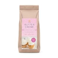 GoodBake Buttercreme Fertigmischung Vanille (750g) Tortencreme zum Einstreichen, Garnieren, Füllen oder als Topping für Cupcakes, fondant-tauglich