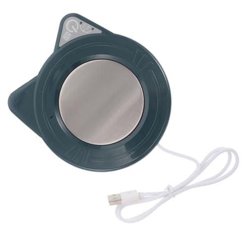 Hoement 恒温自動加熱カップウォーマー コーヒー保温コースター 電源 卓上用 ホットドリンク ミルク ティー対応 再利用可能 マグカップ暖房