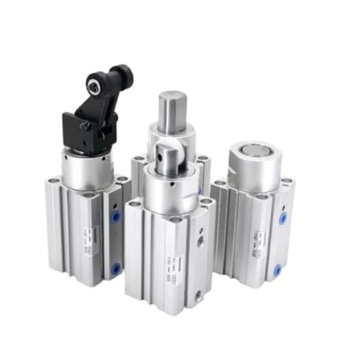 Vérin de blocage TWQ32X10SC pneumatique cylindrique pour automatisme - 7