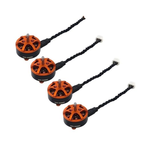 1103 8500KV 1-2s Lipo ブラシレスモーター 1.5mmシャフト 65mmプロペラ Tinywhoop Pavo20 Bassline ドローン用(4Pcs 1103 8500KV)