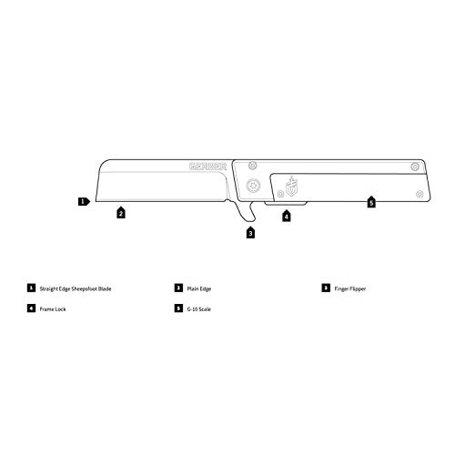 Gerber Quadrant, Straight Edge Flipper Knife with Pocket Clip Review