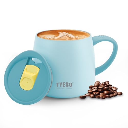 TYESO �}�O�J�b�v �W�t�� 355ml �Z���~�b�N�R�[�e�B���O �^��f�M �X�e�����X�� �ۉ� �ۗ� ��d�\�� �R�[�q�[�J�b�v �ƒ�p �I�t�B�X �v���[���g