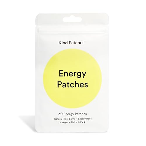 Kind Patches Energy Patches - Vegan Latex Free - 30 Count