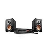 Teufel Ultima 20 KOMBO 3 SE - Chaîne HiFi Stéréo avec Bluetooth et CD, Puissante, LAN, WiFi, Radio Numérique Dab+, USB, Système 3 Voies, Musique, Films, Jeux (Noir)