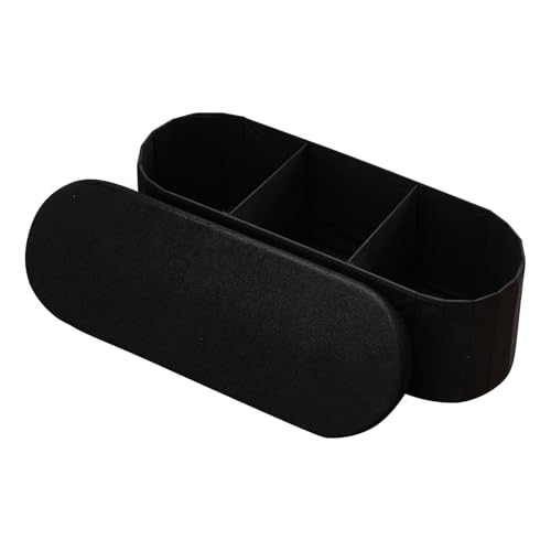 VEVOR Banc de Rangement Ovale, Coffre de Rangement rembourré Pliable en Polaire Teddy, Banquette...