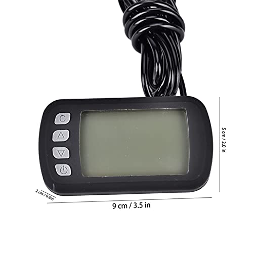 Keenso Controlador de Motor sin escobillas con Panel LCD, 36V/48V 350W Bicicleta eléctrica Controlador de Scooter de Bicicleta eléctrica de montaña Medidor LCD