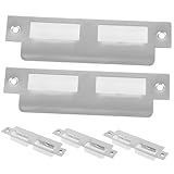 WATIIFUFU 5 Stück Teiliges Türschloss schließblech aus Robustem Stahl für Innentüren Einfache...