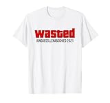 Junggesellenabschied JGA Polterei Wasted GTA Shirt