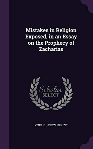 Mistakes in Religion Exposed, in an Essay on th... 1342372220 Book Cover