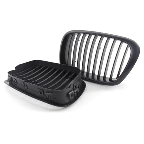 Parrilla delantera y rejilla riñón en negro mate para modelos E39 525i y 525td 4
