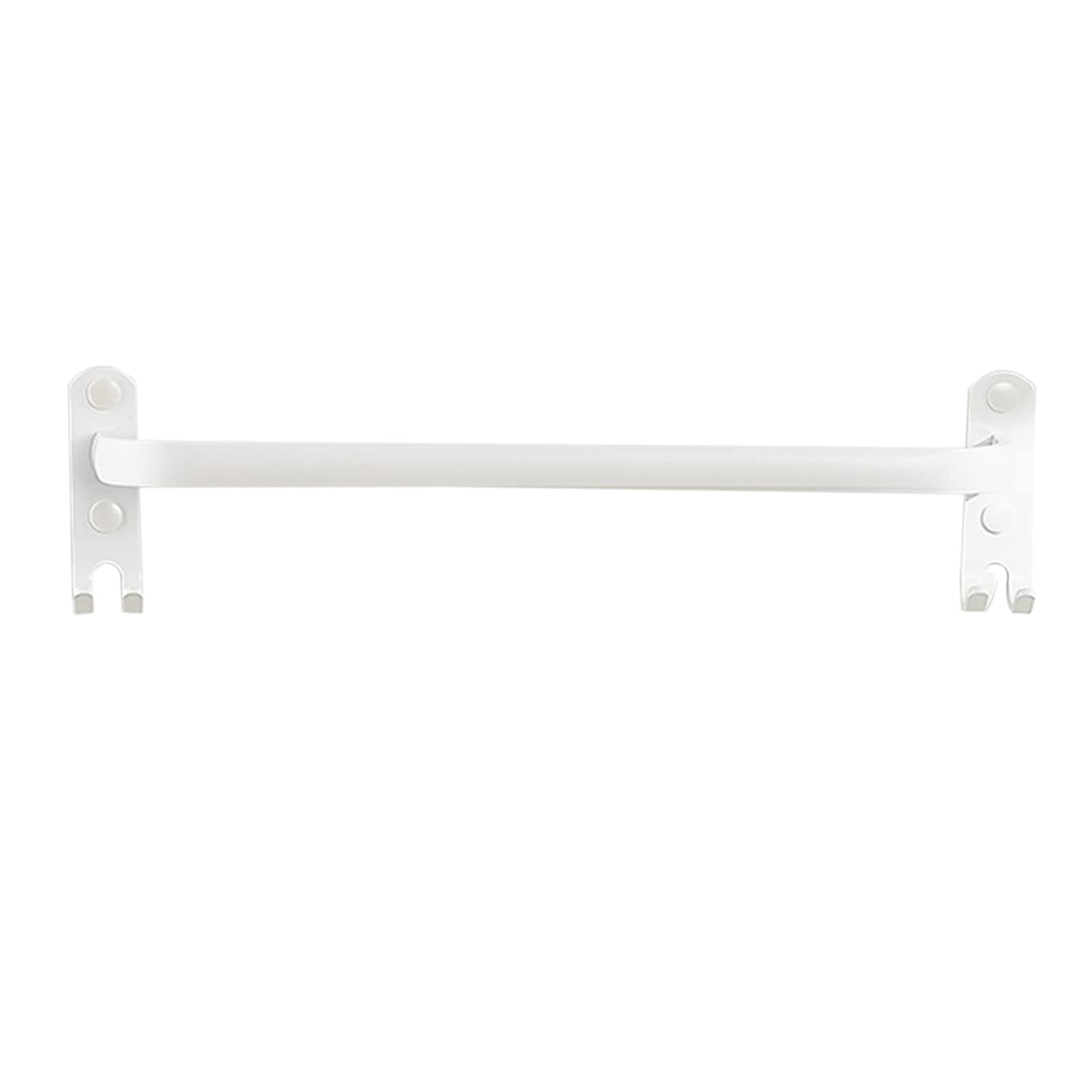 Porte-serviettes mural blanc anti-rouille pour résoudre le manque de rangement