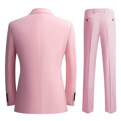 Mens Suits Classic fit 4 Piece Prom Suits for Men Single Button for Men Suit for Wedding Prom Dinner Party2