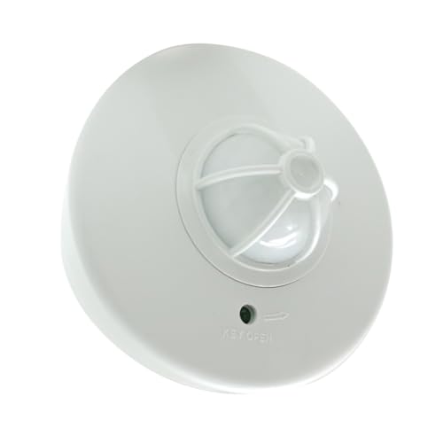 Silamp Sensore Movimento Infrarossi Pir Crepuscolare Rileva Presenza 360 lampade Luci