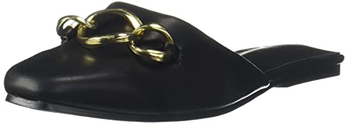 Van Heusen womens Flatform Sandal, Black, 4 UK
