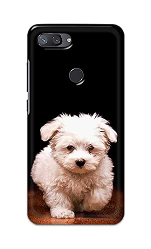 Image of Printed Hard Back Cover Case for Mi 8 Lite | Mi 8 Youth | Mi 8X Back Cover (Puppy Dog) -203