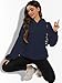 XFIFM 2 Pack Womens Oversized Hoodies Sweatshirts Fleece Hooded Pullover Tops Sweaters Casual Comfy Fall Fashion