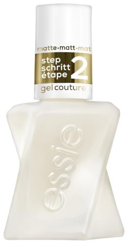 Gel by Essie langanhaltender Nagellack Top Coat mit mattem Finish Maniküre ohne UV-Licht Professioneller Top Coat Gel by essie Farbe: Nr. 01 matte top coat 1 x 13 5 ml