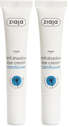 Ziaja Contorno de Ojos Crema Antiojeras con Aciano - 15 ml (Paquete de 2)