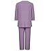 Womens 2 Piece Lounge Sets Matching Outfits 3/4 Sleeve Pajamas 2025 Vacation Comfy Casual Fall Clothes Sweatsuits Fashion Purple