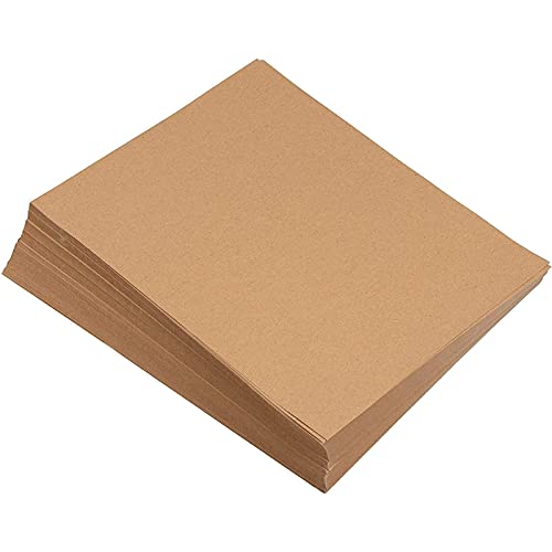 Pipilo Press Natural Kraft Paper 8.25 X 11.65 Inches (200 Pack) #TOP3