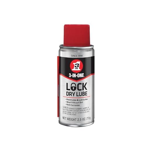 3-IN-ONE Lock Dry Lube, 2.5 OZ