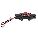 RC Car Winch, Professional Aluminium Alloy High Simulation RC Climbing Car Dual Motor Power Winch for Cars(Pure Black)