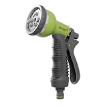 Ibergrif M22210 Pistolet d'arrosage de Jardin, 8 Fonctions avec buse d'arrosage,...