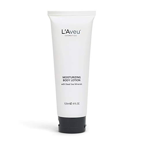 L'Aveu Moisturizing Body Lotion - Gentle Moisturizer for Dry Sensitive Skin - Natural Hydrating Formula with Dead Sea Salt, Sunflower, Avocado Oil & Aloe Vera - Non-Greasy, Light Scent - 1 Pack, 4.1oz