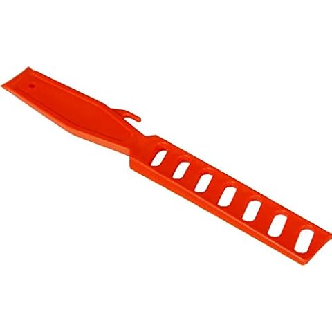 Plastic Paint Wallpaper Paste Tint Stirrer 11" Hand Mixer Mixing Stick Paddle DIY Cover