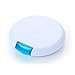 FaSoLa Weekly Pill Box for Vitamin Medicine Travel Case Rotate Portable Kit 7 Day Pills Organizer