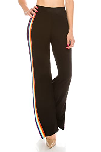 ALWAYS Palazzo Pants for Women - Casual Flowy Wide Leg Lounge Pants