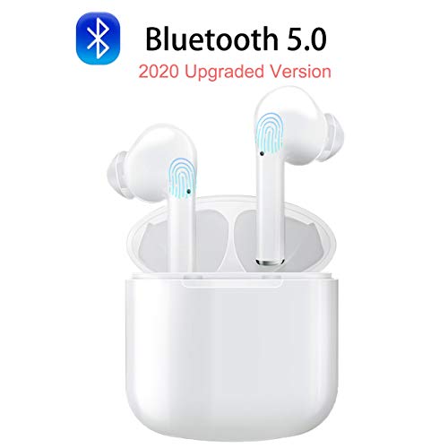AUDIMI Bluetooth Earphones Wireless Earbuds Bluetooth Headphones Bluetooth 5.0 Headsets Auto Pairing Mini