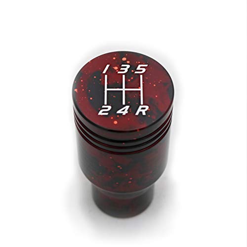 Billetworkz Cosmic Space Piston Shift Knob, Compatible/Replacement for 2002-2014 Subaru WRX 5 Speed