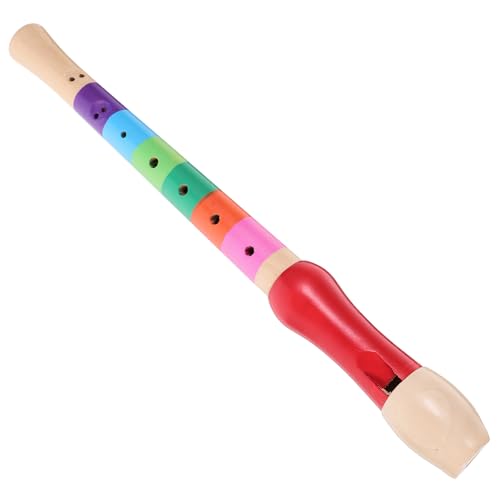 SUPVOX 8Hole Soprano Recorder Flute Wind Instrument for Beginners Music Playing Color Random for Students Accurate Tones Workmanship