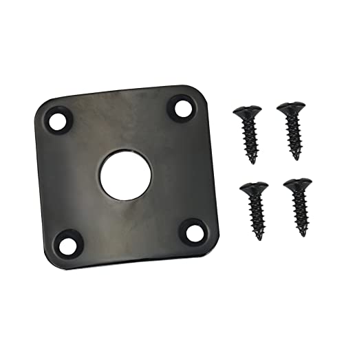 QUMIIRITY エレキギターソケットカバー スパーク エレキギタージャックプレート ラック bass guitar electric guitar エレキベースパート 用プラグプレート 金属