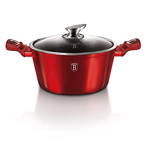 B-black® Berlinger Haus CASSERUOLA PENTOLA POT RIVESTITO IN PIETRA LAVICA 20cm