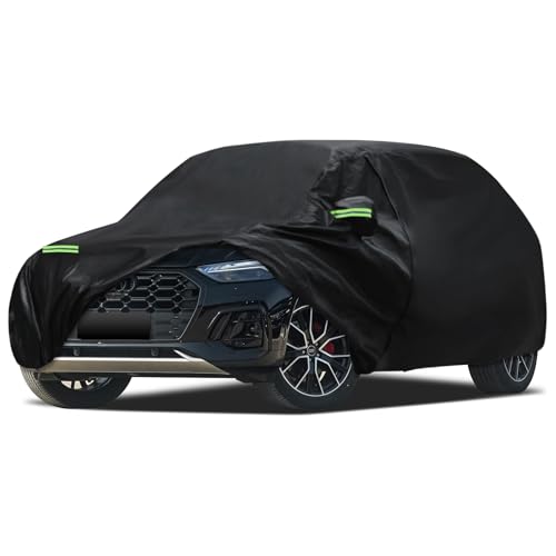 Image of Car Cover Custom Fit for Audi Q5 /SQ5 2009-2026, Migaven Waterproof Full Exterior Cover Sun Rain Protection with Door Zipper and Cotton Lining
