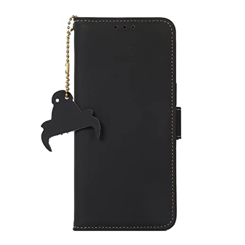 Boîtier Apple iPhone 13 noir avec fente pour carte et couverture RFID