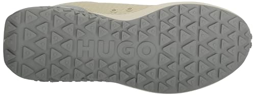 Image of HUGO Mens Running Style Mix Material Sneakers