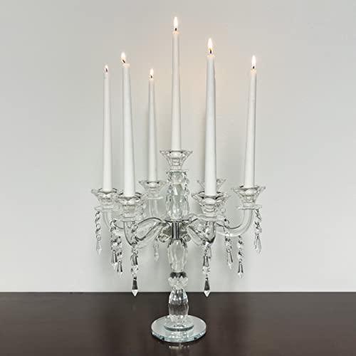 allgala 7-Arm Crystal Candelabra Taper Candlestick Candle Holder - Cosy Home Interiors allgala 7-Arm Crystal Candelabra Taper Candlestick Candle Holder - Image 5