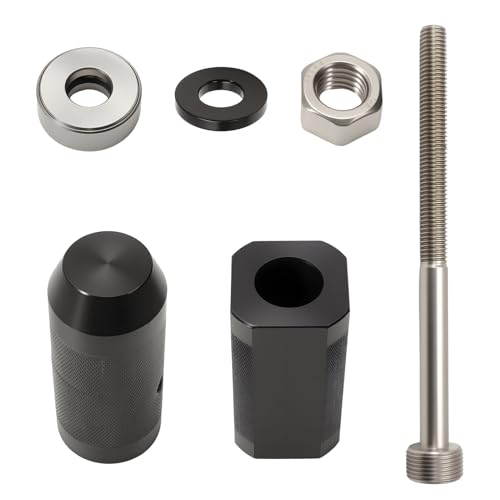 HKSpazz 9U-6891 Injector Sleeve Cup Remover & Installer Set for 3406E C10 C12 C15 C16 C-18 Engine Heavy Duty Steel, 6PCS