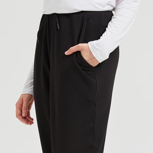 netdraw Women's Ultra-Soft Bamboo Viscose Sweatpants Cotton Lounge Yoga Jogger Tapered Pants3