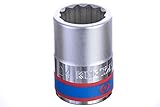 king tony 633024M 12-Points Socket, 24 mm, 3/4-inch
